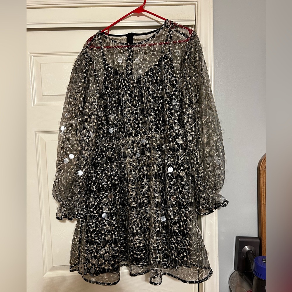 Boohoo Sequin Party Dress